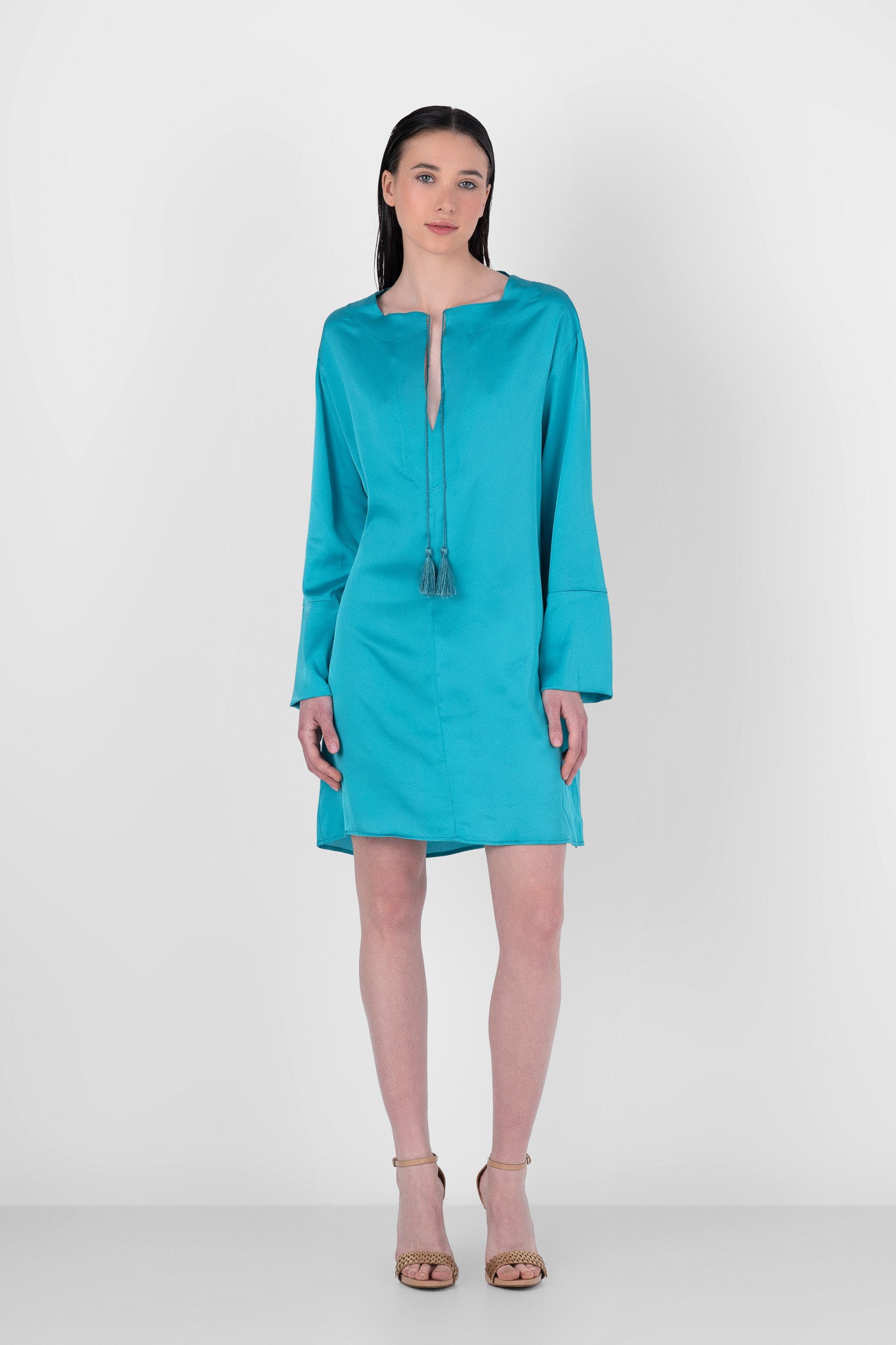 Short Satin Tunic
