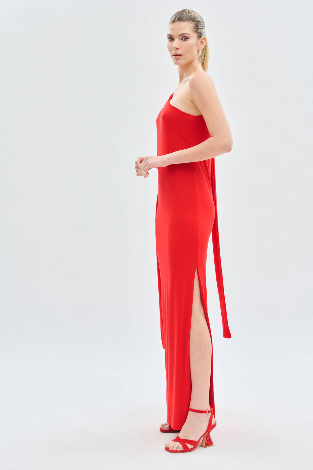 Asymmetric Party Dress 0519