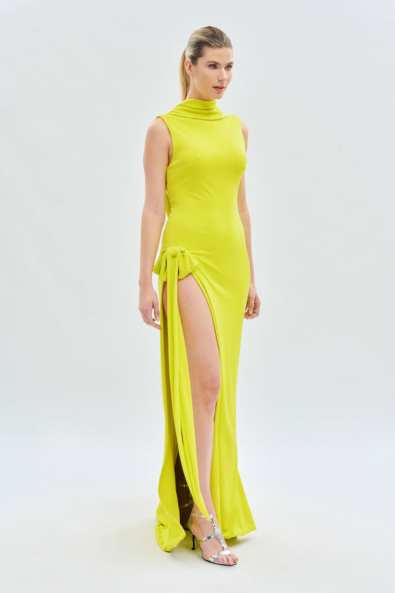 YS Sleeveless Bow Dress