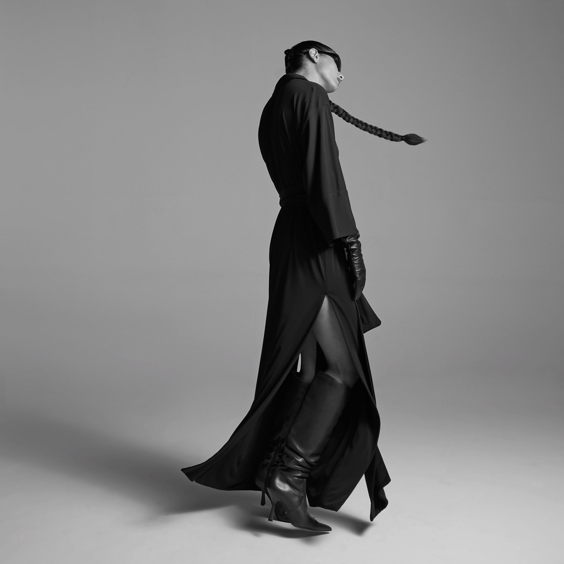 Long Party Shirt Dress